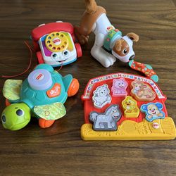 Fisher-Price Baby & Toddler Learning Toys Bundle (4 Items)