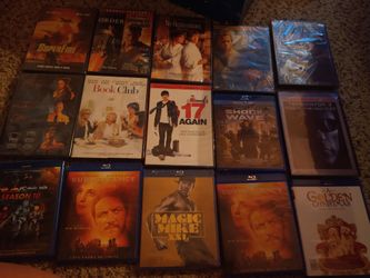 DVDs and Blu-ray movies