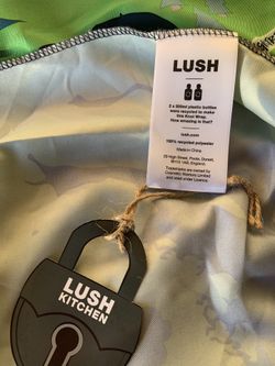 LUSH Cosmetics; Treasure Map Knot Wrap