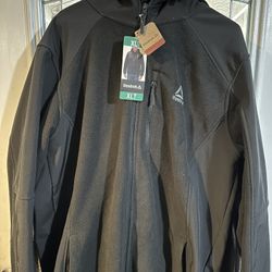 Reebok Men’s Jacket With Hoodie XLT NEW With Tags