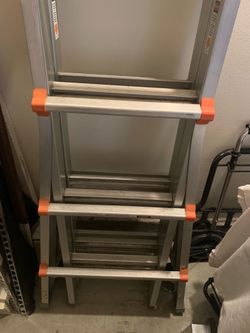 Ladder 17 ft Reach Aluminum Multi-Position