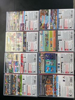 Nintendo Switch Bundle + 8 Games + Case & Charger