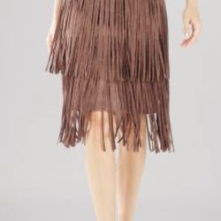 BCBG Faux Suede Skirt NWT Size 8
