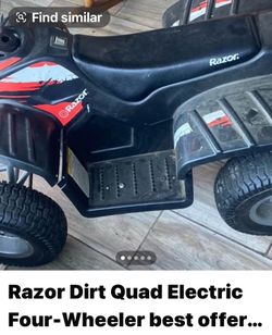 Razor Dirt Quad Electric Kids ATV