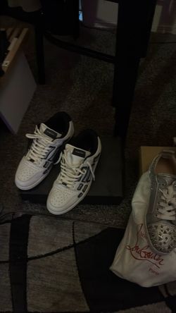 Amiri MA-1 Low-Top Sneakers White Black