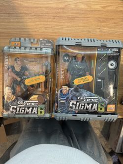 New In Box Gi Joe Sigma 6 Duke And Long Range