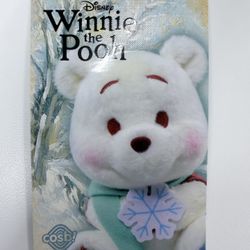 Winnie the Pooh Cosbi Plush Keychain- Bloom to Snow