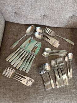 52 piece Oneida Community PAUL REVERE Stainless Steel Flatware