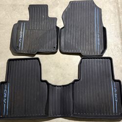 5th Generation (2017-2022) Honda CRV Original Honda Parts All Season Floor Mats, Cargo/Tonneau Cover, Cargo Tray