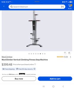 MaxiClimber Vertical Climbing Fitness Step Machine