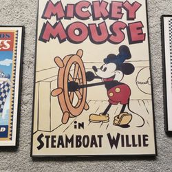 Mickey Mouse Frame Art (Local Pickup)