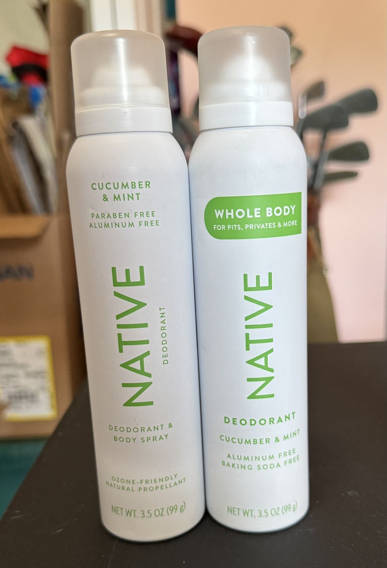 Native Cucumber & Mint Deodorant Spray