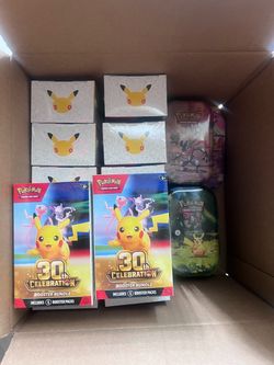 Pokemon 30th booster bundles 10 available