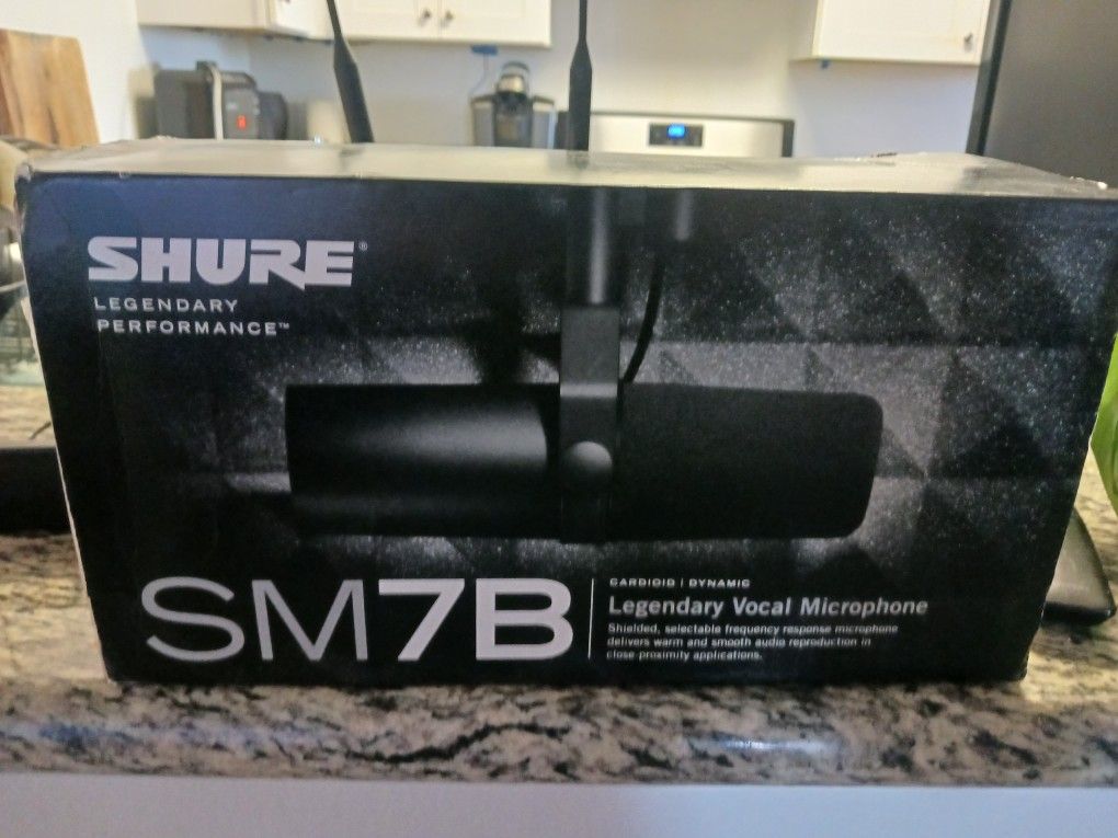Shure SM7B Mic, New In Box.