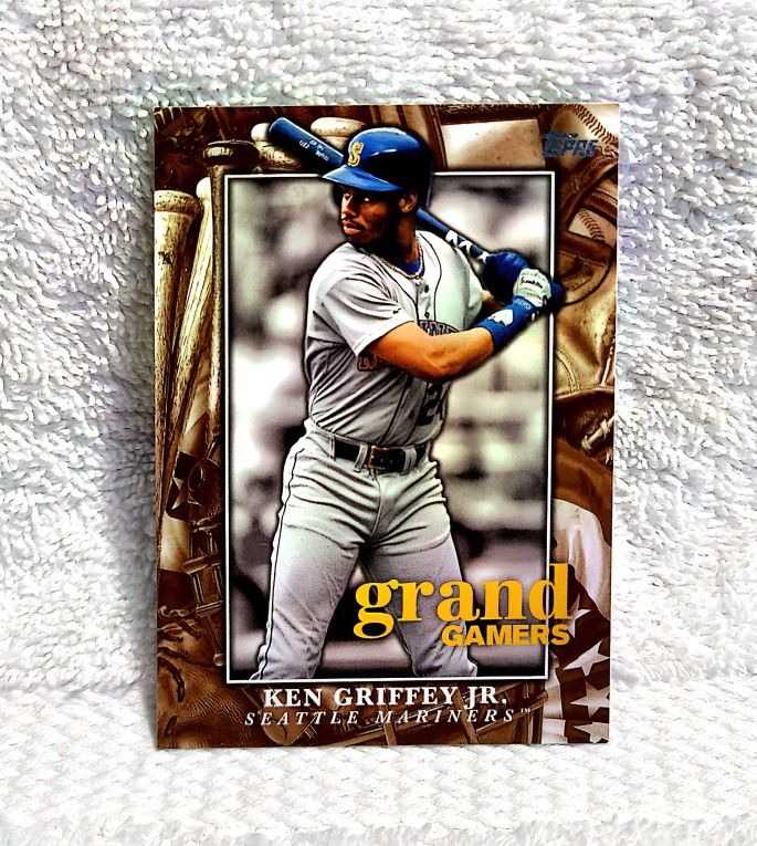 2023 Ken Griffey Jr. Topps Grand Gamers Mariners Baseball Card 