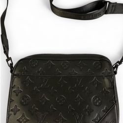 Louis Vuitton Black Monogram Messenger Bag