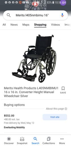 Merits Wheelchair 