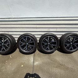 X3 X4 Factory BMW OEM 19" M-Sport wheels (887M style) and All Season tires