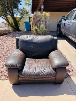 Free leather chair