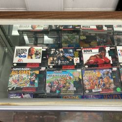 Super Nintendo Entertainment System Games 