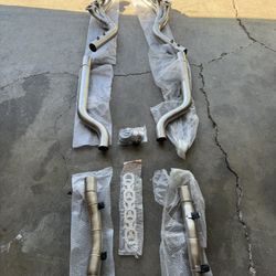 Mercedes Benz C63 AMG Long Tube Headers + Mid Pipes