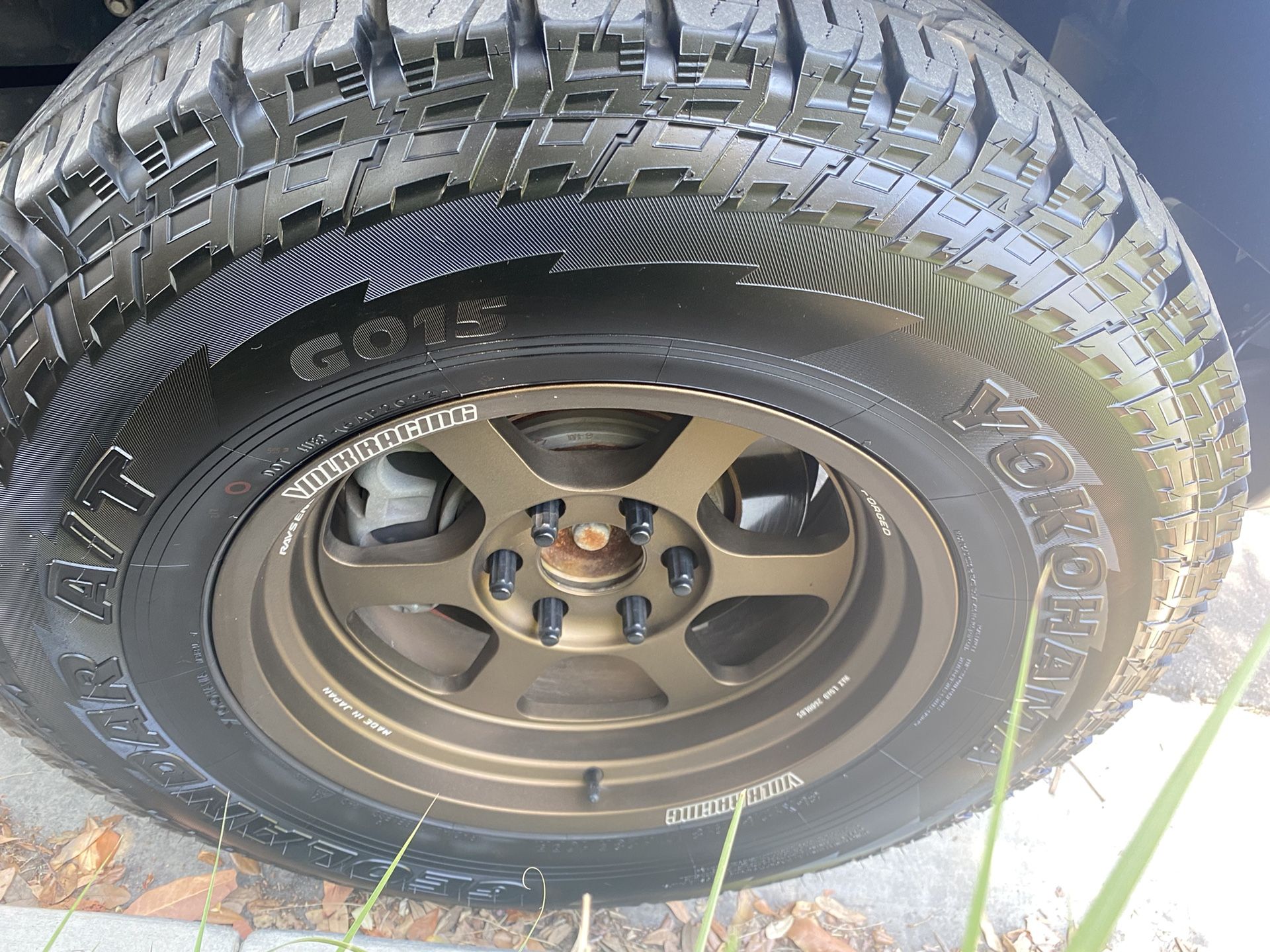 VOLK RACING TE37XT Ford Raptor Spec w/ Geolander G015 for Sale in ...