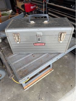 Craftsman toolbox vintage