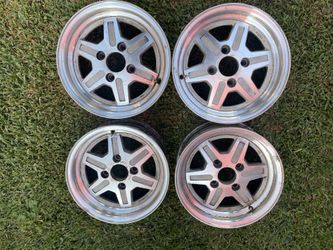 NISSAN DATSUN 4x114.3 280ZX 510 WHEELS 14”x6” 