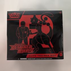 Pokemon Destined Rivals ETB Booster Bundle And Pack