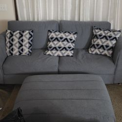 Couch Set With Ottoman