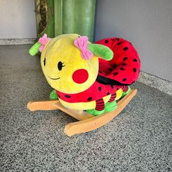 Kids Ladybug Rocker Animal Toy