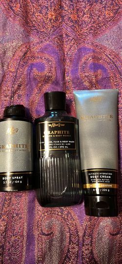 Bath and Body Works men’s NOIR body care set