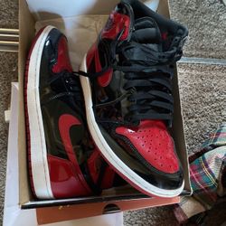 Red And Black Jordan 1s