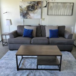 Big Gray Couch Free Delivery 