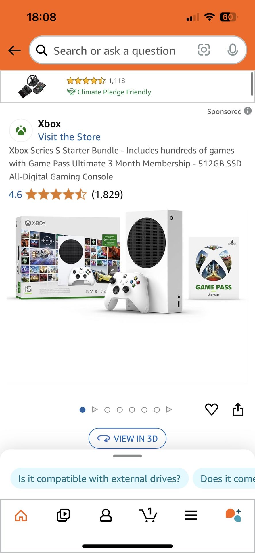 Brand New Never Opened Xbox Series S