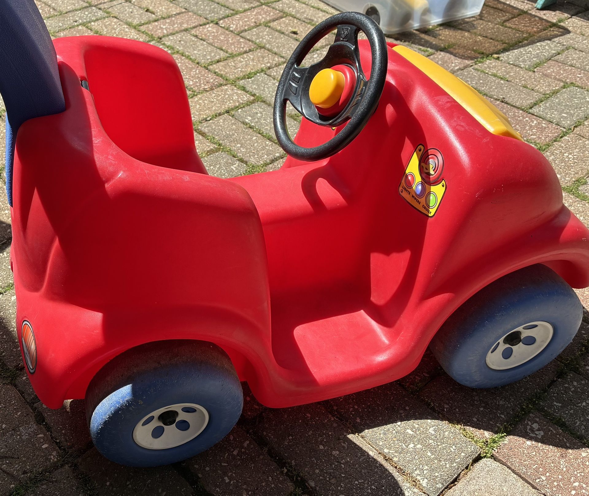 Little Kiddie Push Car