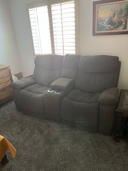Electric recycling love seat