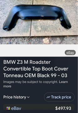 Bmw z3 tonneau convertible cover