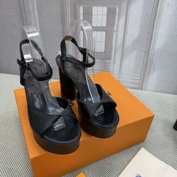 LV Women’s Heels With Box 2026 New 