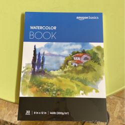 Watercolor Paper 30 Sheets 9”x12”