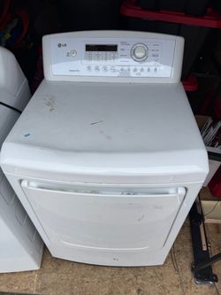 LG Sensor Dry Electric Dryer White