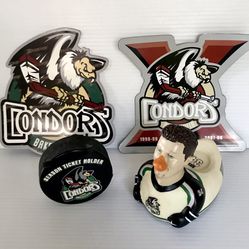 Bakersfield Condors Puck Magnets Rubber Ducky Tap See More for All Info