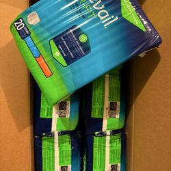 Adult diapers size large have 7packs  (5$ per pack) PRICE FIRM