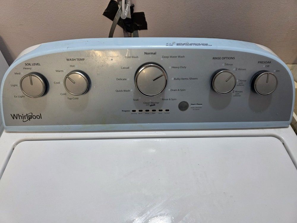 whirlpool washing machine