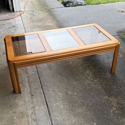 Coffee Table With Matching Side Table