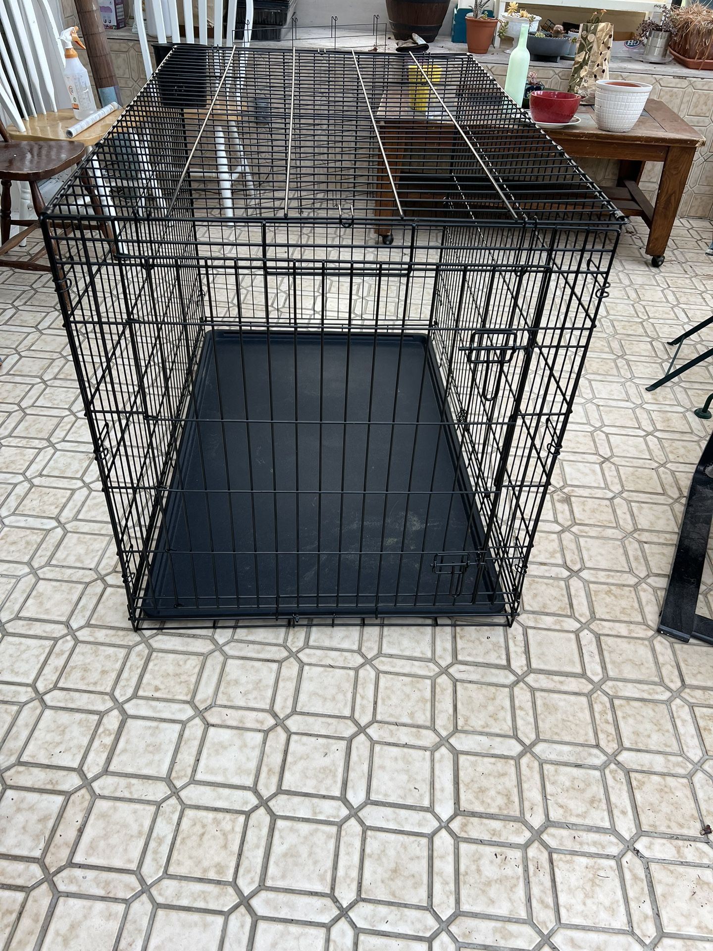 XL Collapsible Dog Kennel 48x33x30