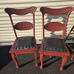 Antique Carved Chairs