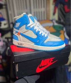 Off White Jordan 1 UNC