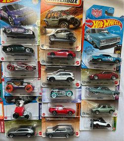 Hot Wheels and matchbox