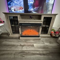 Electric Fireplace TV Stand